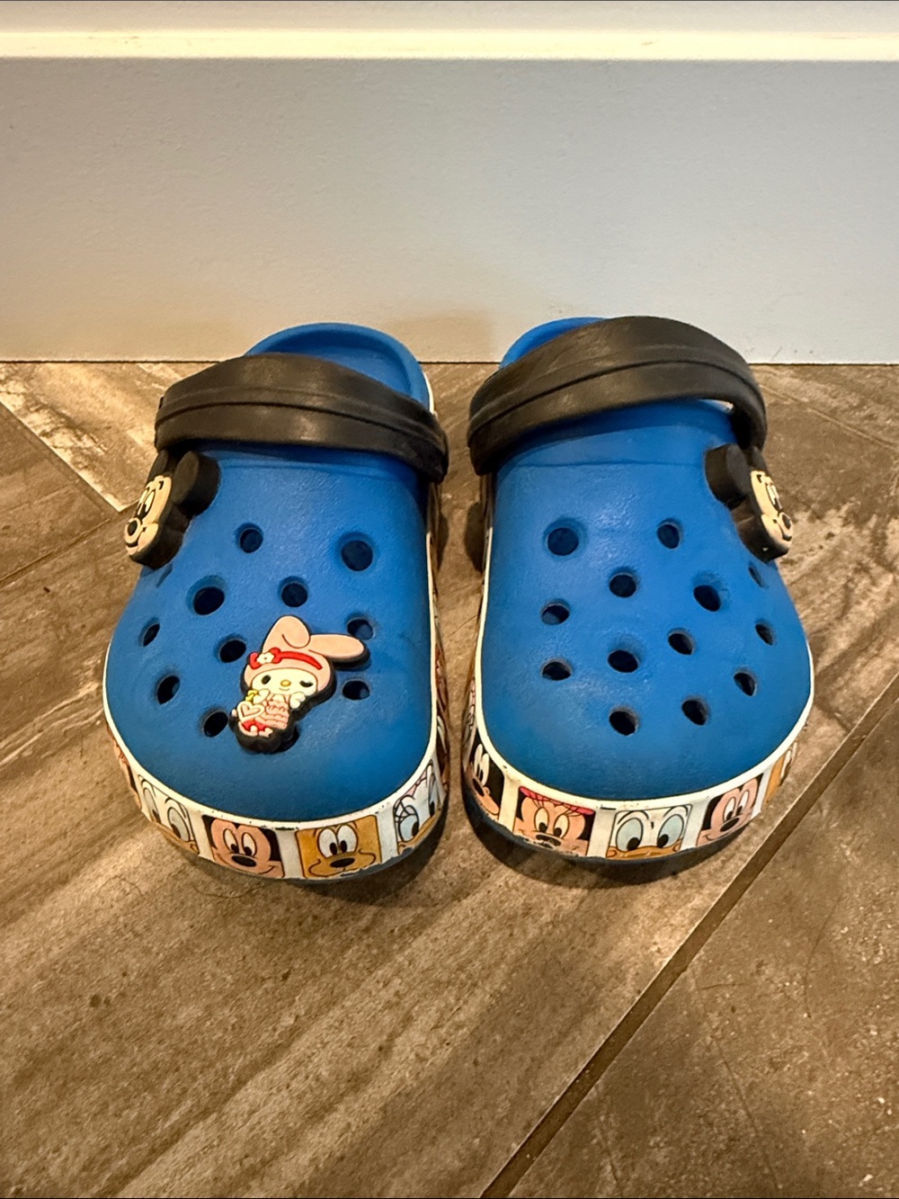 Authentic Disney Crocs Kids Classic Clog in Blue